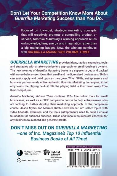 Guerrilla Marketing Volume 3