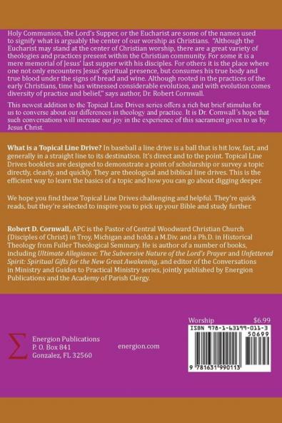 The Eucharist: Encounters with Jesus at the Table