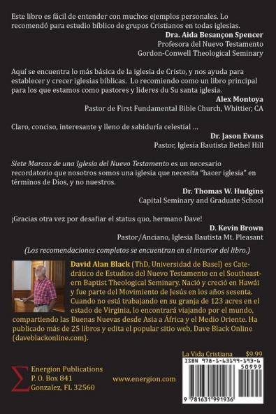 Siete marcas de una iglesia neotestamentaria: Una guía para cristianos de todas las edades