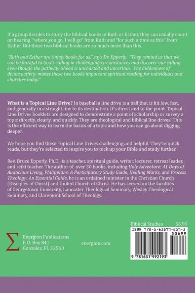 Ruth and Esther: Women of Agency and Adventure