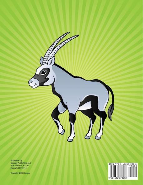 Wild Animals Coloring Book