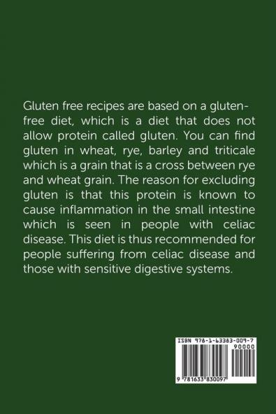 Gluten Free Cookbook: Gluten Free Recipes for Healthy Eating