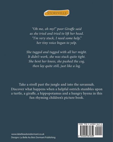 Oh Ostrich Won't You Help Me Please? Whimsical Rhyming Children Books