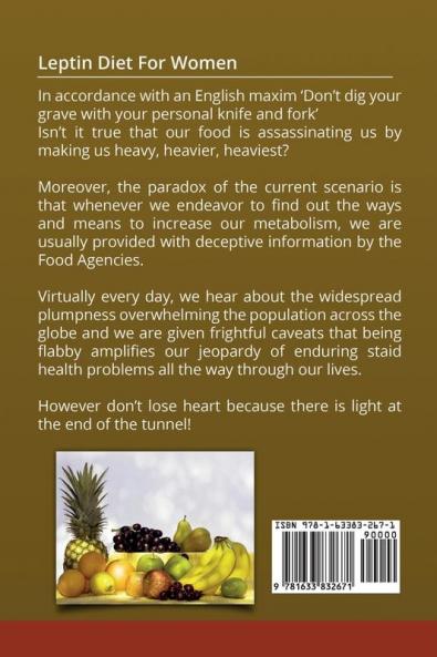 Leptin Diet for Women: Easy Solution to Get More Energy and Become Healthier