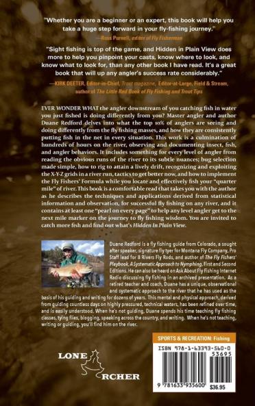 Hidden in Plain View: Recognizing the Obvious-Exploiting the Obscure in Fly Fishing