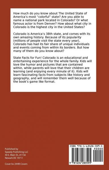 State Facts for Fun! Colorado
