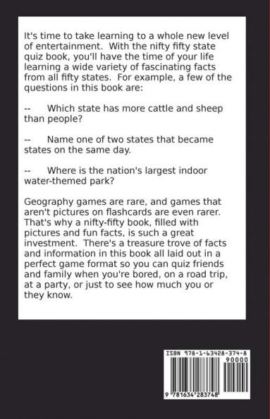 Nifty Fifty State Facts for Fun! Book 1