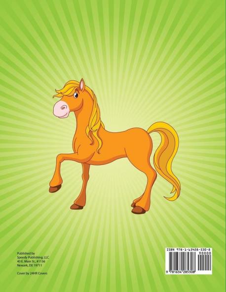 Horse Coloring Pages (Jumbo Coloring Book for Kids)