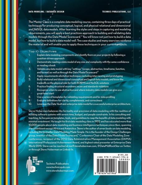 Data Modeling Master Class Training Manual 7th Edition