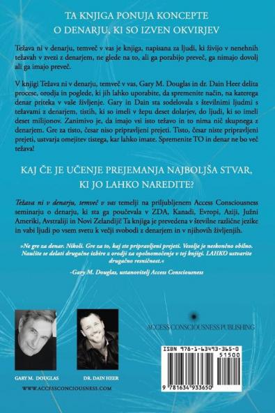 Tezava ni v denarju, temveč v vas (Slovenian) (Slovene Edition)