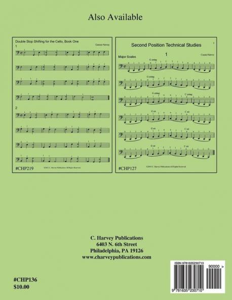 Bowing Variations for the Cello Book One