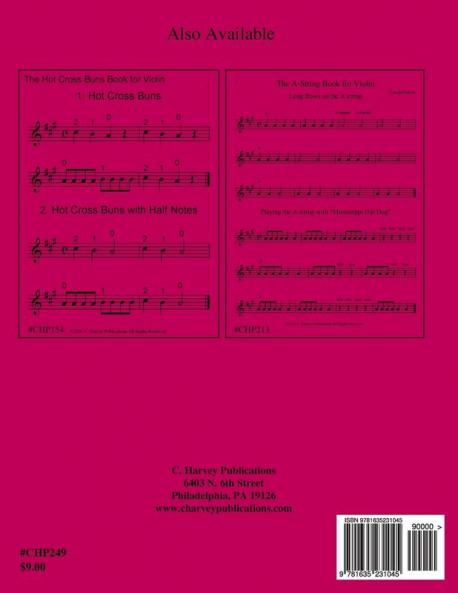 The Open-String Book for Violin