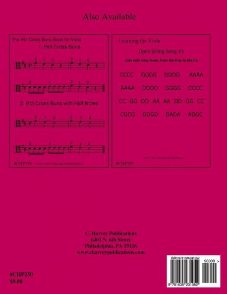 The Open-String Book for Viola