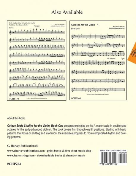 Octave Scale Studies for the Violin Book One