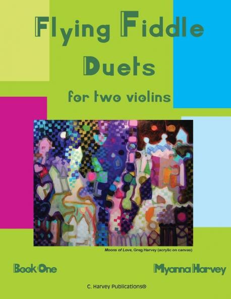 Flying Fiddle Duets for Two Violins Book One