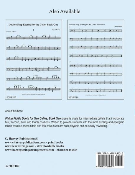 Flying Fiddle Duets for Two Cellos Book Two
