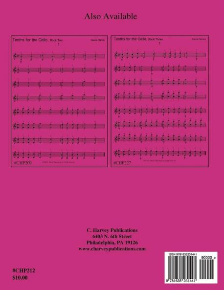 Thirds in Thumb Position for the Cello Book Two