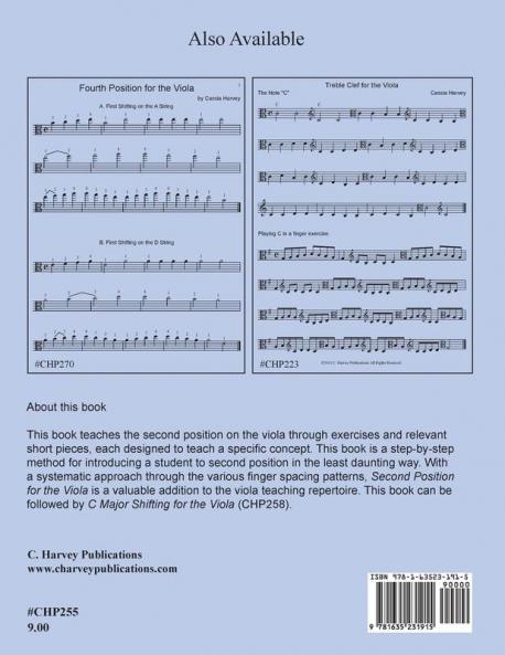 Second Position for the Viola