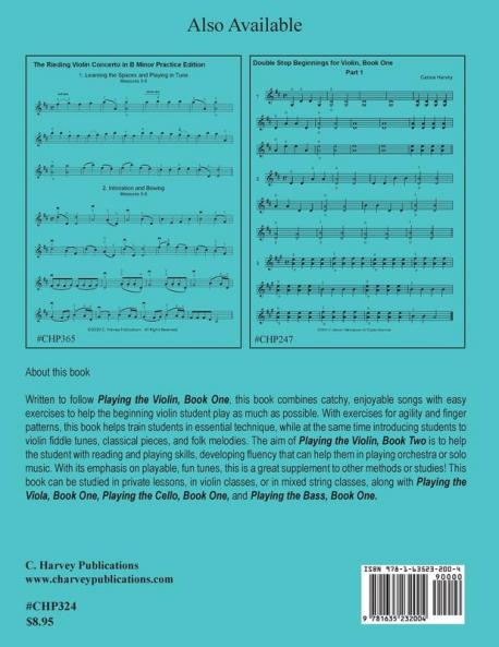 Playing the Violin Book Two: Expanded Edition