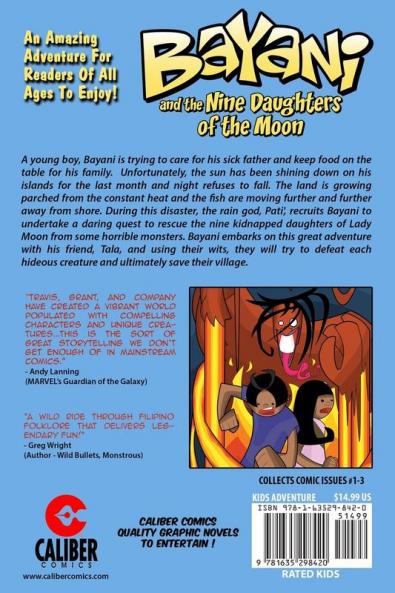 Bayani and the Nine Daughters of the Moon