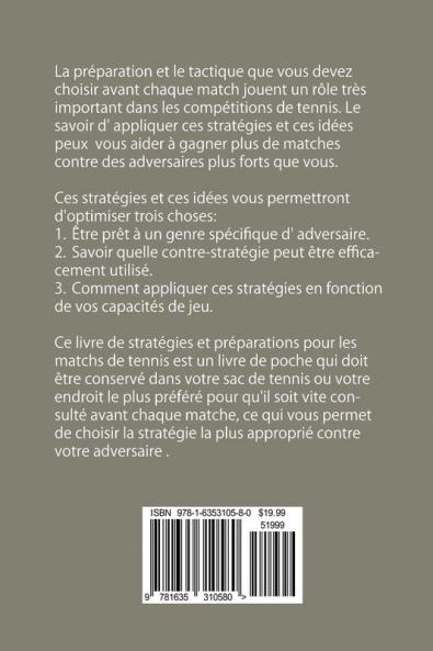 60 Strategies Et Tactiques Mentales En Tennis: L'Exactitude En Entrainement Mental