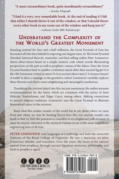 The Great Pyramid Decoded by Peter Lemesurier (1996)