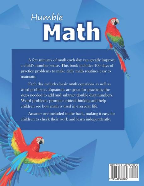 Humble Math - Double Digit Addition & Subtraction