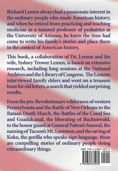 Stories of an American Family: A 300 Year History of the Lemem/Lemmon Family