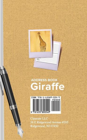 Address Book Giraffe