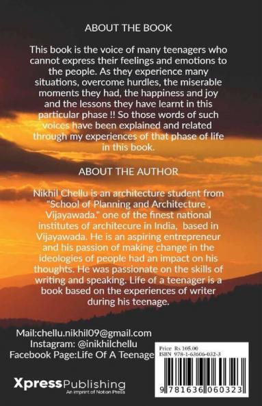 Life Of A Teenager: Relating Experiences Of Life