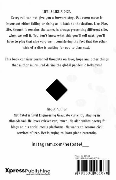 The Other Side of a Dice : Thoughts on love hope & things in between them!