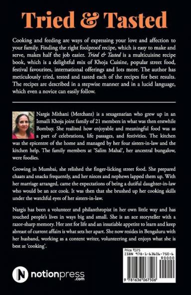 Tried And Tasted : Cookbook By Nargis Mithani