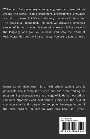 Python Simplified : Head Start Into The World Of Computing