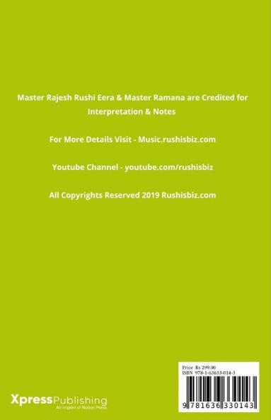 Best 63 Songs - Sonu Nigam - Kumar Sanu - Udit Narayan (Ver 1.0) - (Saregama) Format: RUSHISBIZ PIANO NOTES - (Video Links+Notes+Scales+Index) - MEDIUM SIZE (6X9 BOOK)