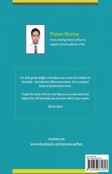 Introductory Microeconomics For Class Xi: Compact Handwritten Notes