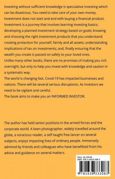 Be Your Own Financial Advisor: Financial Planning Investment Options Risk Management Tax Management Succession Planning
