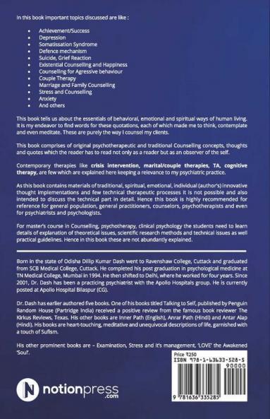 Counselling : A Dynamic Approach