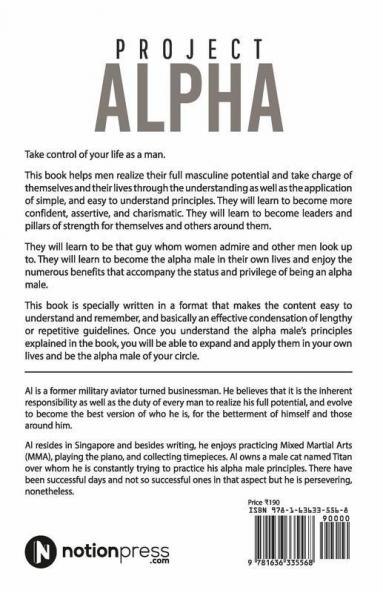 Project Alpha: Becoming An Alpha Male And Maximise Your Potential