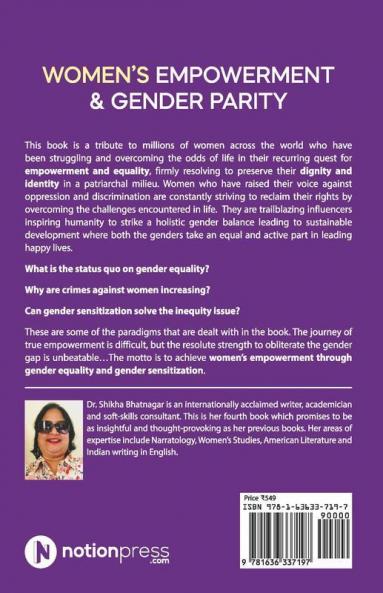 Women’S Empowerment Andamp; Gender Parity : @Gender Sensitization - Book 1