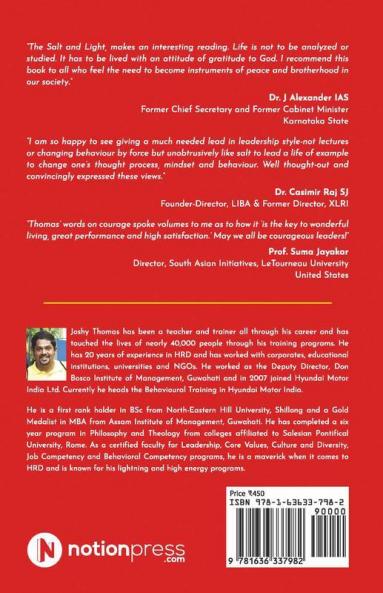 Salt And Light : A Leader On A Pilgrimage