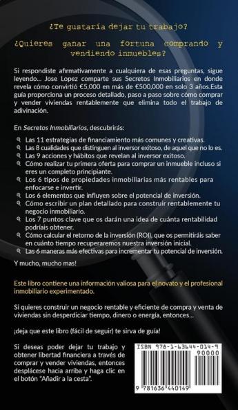 Secretos Inmobiliarios: Como comprar y vender viviendas con fines de lucro