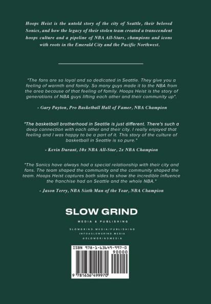 Hoops Heist: Seattle the Sonics and How a Stolen Team's Legacy Gave Rise to the NBA's Secret Empire