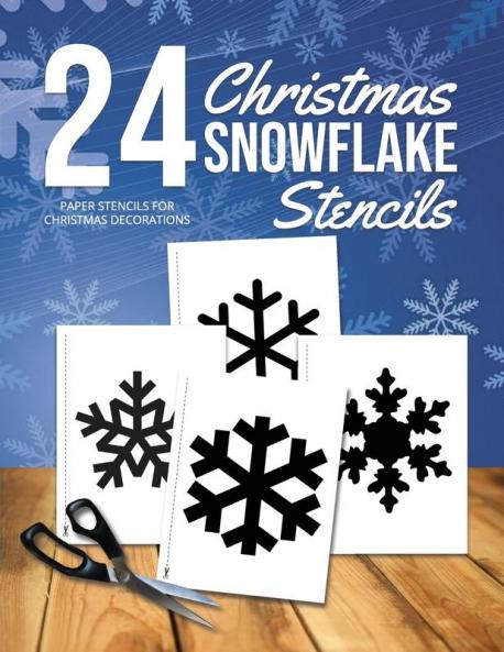 Christmas Snowflake Stencils