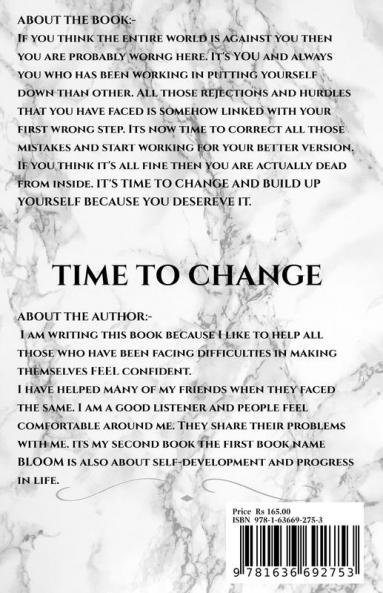 Alleviate yourself : Time To Change