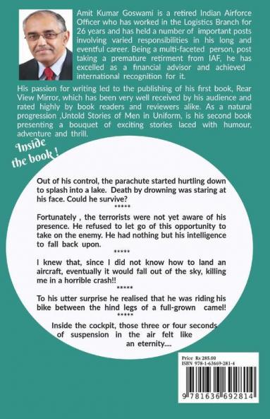 Untold Stories Of Men In Uniform: Exhilarating Stories Of Adventure Hope And Humour