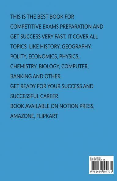 Quick General Knowledge: For Competitive Exams Like Ssc Cds Ibps Rbi And Other State Level Exams