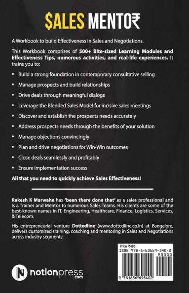 Sales Mentor: Building Salesperson Effectiveness