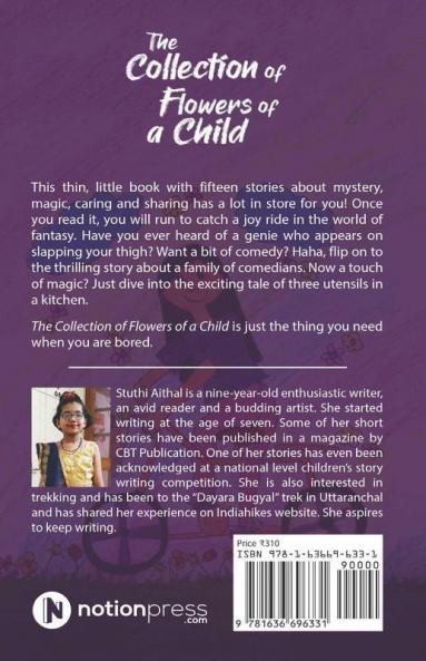The Collection Of Flowers Of A Child