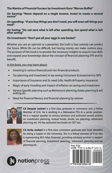 Mantra Of Financial Freedom: A Complete Guide For Financial Planning Tax Planning And Investing For Peaceful Retirement