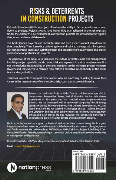 Risks & Deterrents In Construction Projects: For Customers Contractors Suppliers & Consultants...: For Customers Contractors Suppliers And Consultants...